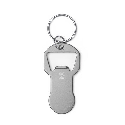 Abridor de Garrafas em Metal com Argola de Chaveiro