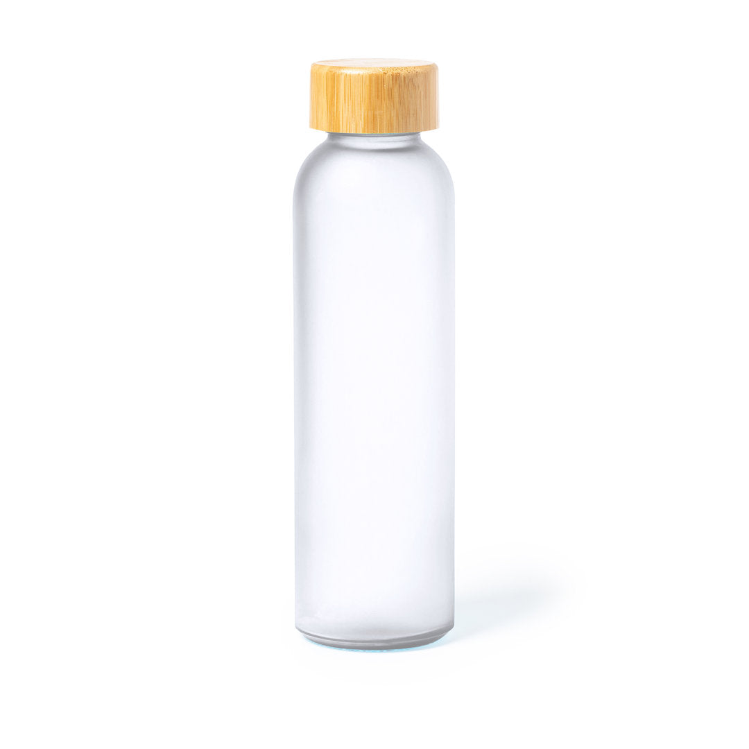 Bidão Nature 500 ml em Vidro com Tampa de Bambu