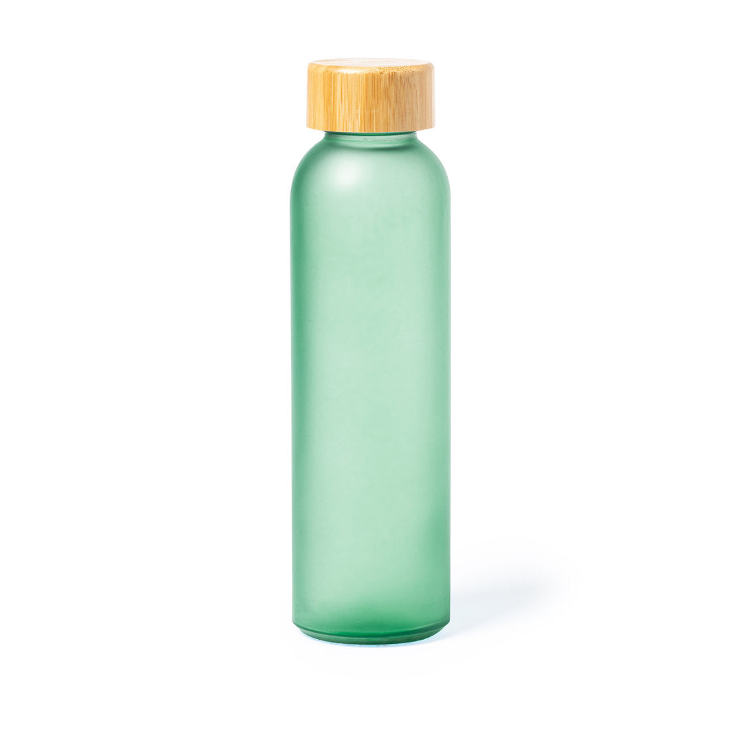 Bidão Nature 500 ml em Vidro com Tampa de Bambu