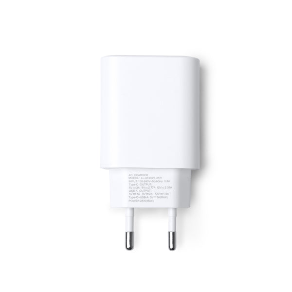 Carregador USB em Plástico ABS com Design Compacto