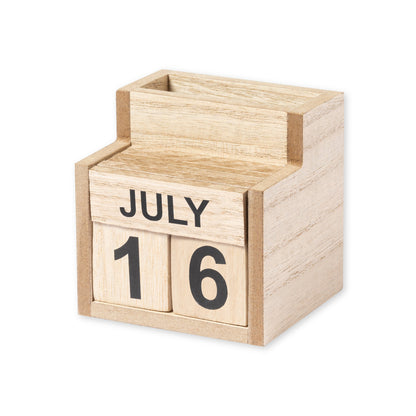 Lapiseira Calendário Perpétuo Nature em MDF