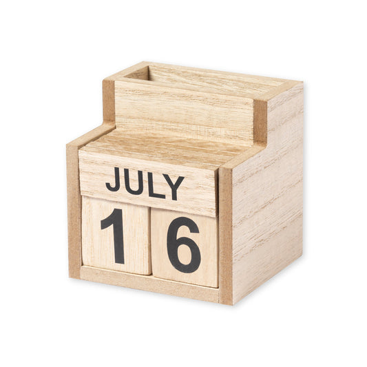 Lapiseira Calendário Perpétuo Nature em MDF