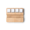 Suporte de Teclado em Bambu com Teclas Brancas