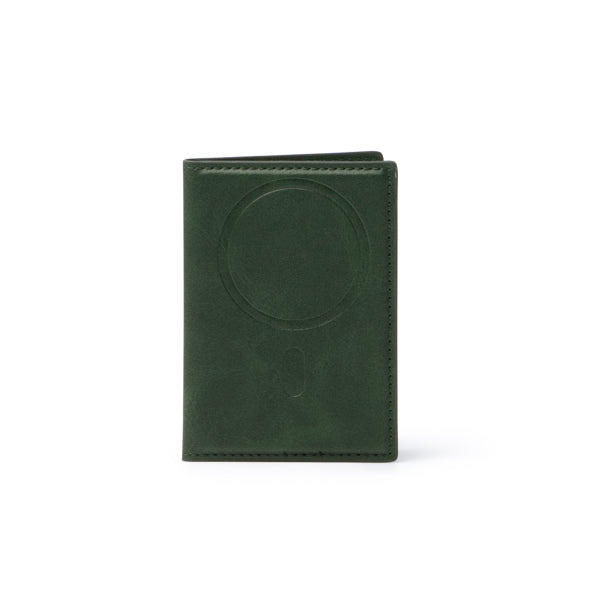 Carteira em Couro Preto com Design Minimalista