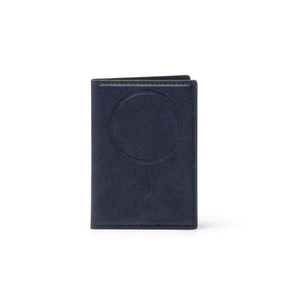 Carteira em Couro Preto com Design Minimalista