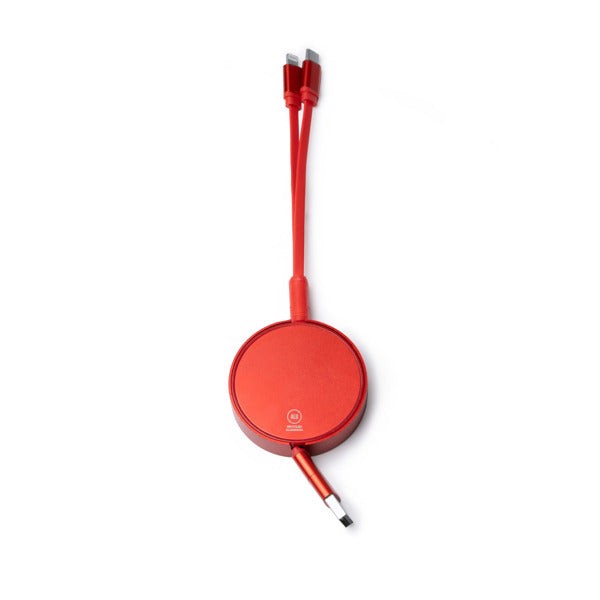 Adaptador USB-C para HDMI e USB-A com Cabo Duplo