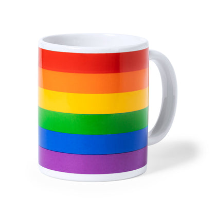 Caneca Rainbow 370ml - Design Multicolorido