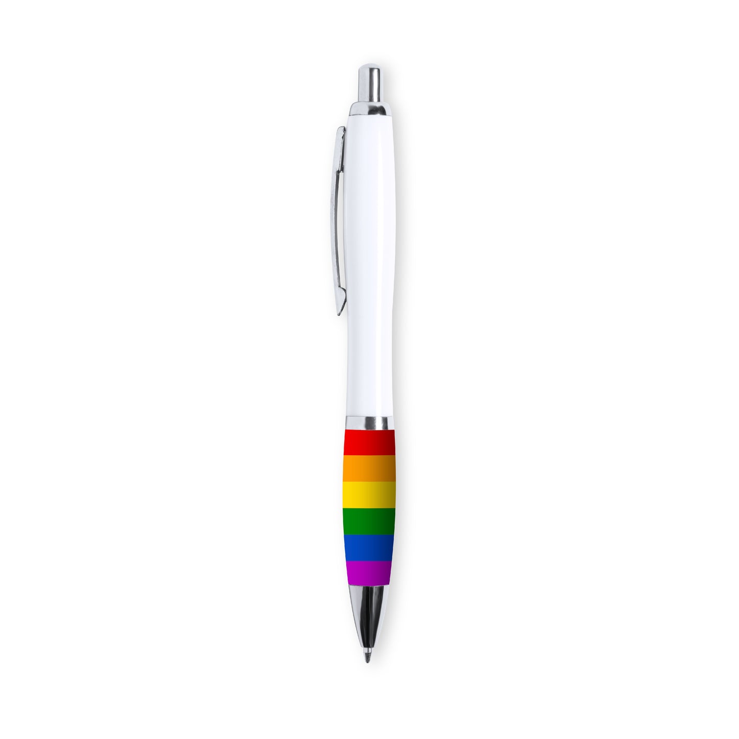Caneta Poison Rainbow com Pega Multicolor e Tinta Azul