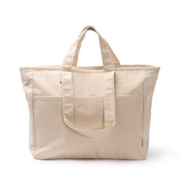 Saco de Algodão com Alças e Bolsos Frontais