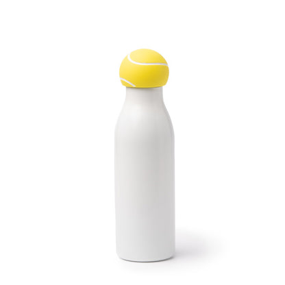 Garrafa em Tritan 600ml com Tampa de Basquetebol