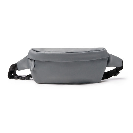 Saco de Cintura em Neoprene Preto com Fecho