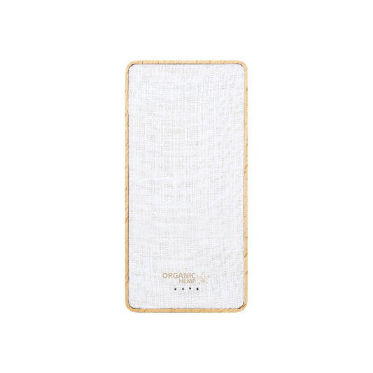 Power Bank Sustentável Meskat 8.000 mAh com Cánhamo e Madeira