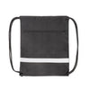Mochila de Poliéster com Cordão e Bolso Frontal