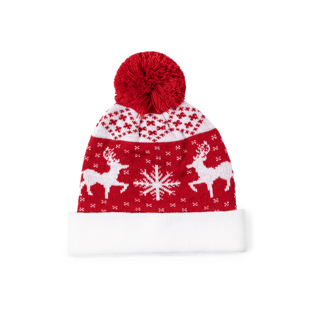 Gorro Natalício Original com Pom Pom Suave