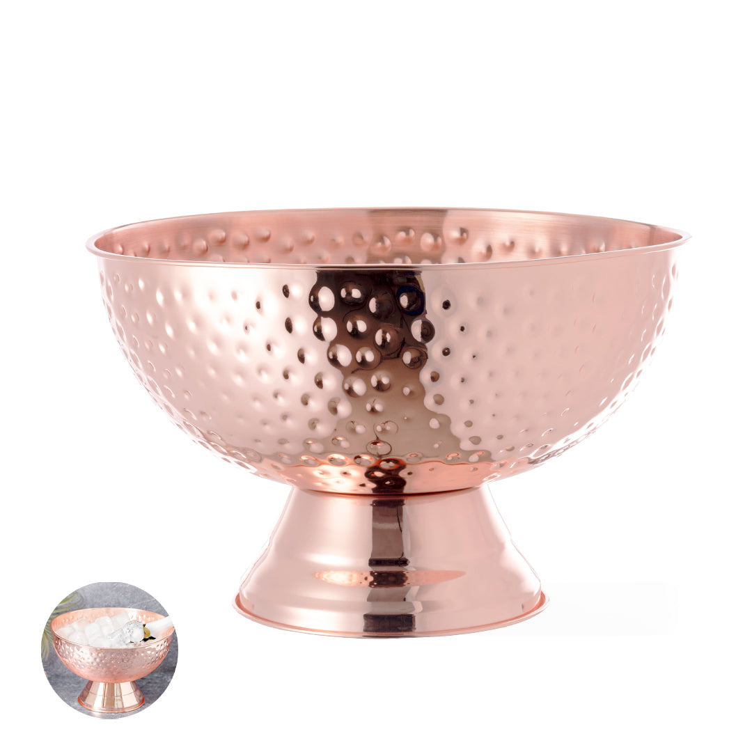 Champanheira Elegante em Aço Inoxidável e Cobre 8,5L