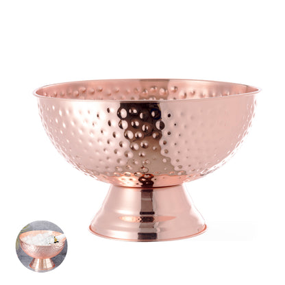 Champanheira Elegante em Aço Inoxidável e Cobre 8,5L
