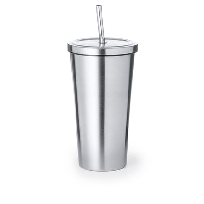 Vaso Térmico Elegante 600 ml em Aço Inoxidável