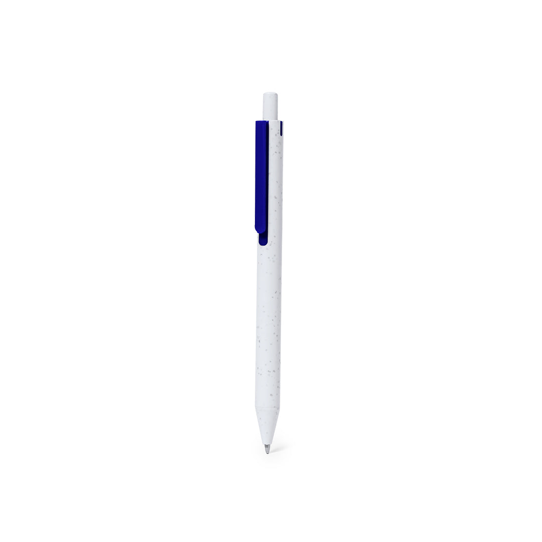 Caneta Budox em ABS Reciclado com Tinta Azul