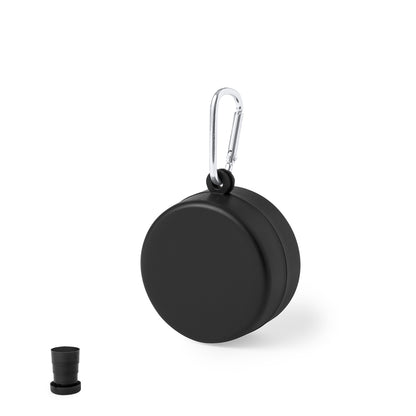 Vaso Plegável Ecológico 220ml com Mosquetão