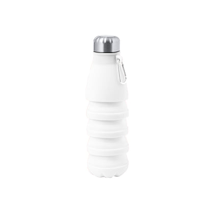 Bidão Plegável Fael 550 ml em Silicone com Mosquetão