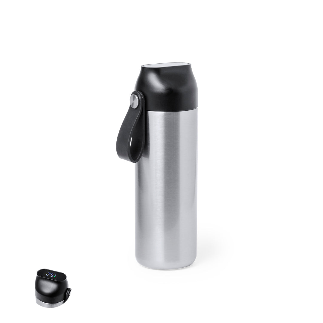 Bidão Térmico Troy 630 ml com Medidor de Temperatura