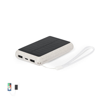 Power Bank Solar Dawson 5000mAh Ecológico