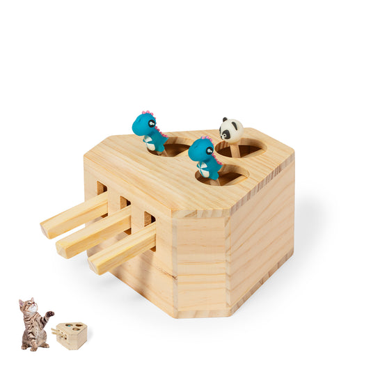 Kesel - Jogo de Madeira Interativo para Animais