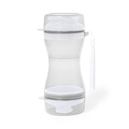 Set Prático para Mascotas com Compartimentos e Taças