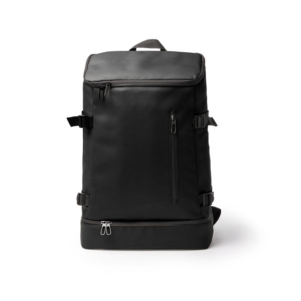Mochila de Poliéster com Compartimento para Laptop e Zíper