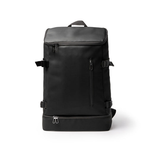 Mochila de Poliéster com Compartimento para Laptop e Zíper