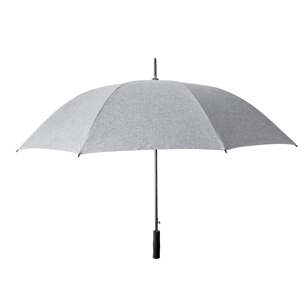 Guarda-chuva automático cinza jaspeado 130cm