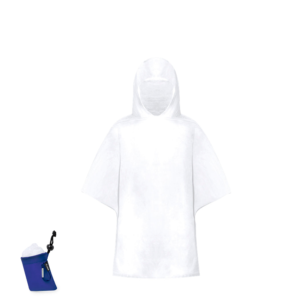 Poncho Infantil em RPET Colorido e Compacto