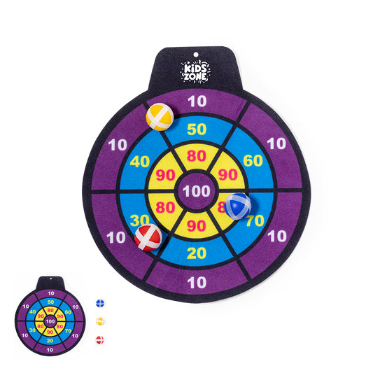 Alvo de Tecido com Bolas de Velcro - Jogo Divertido