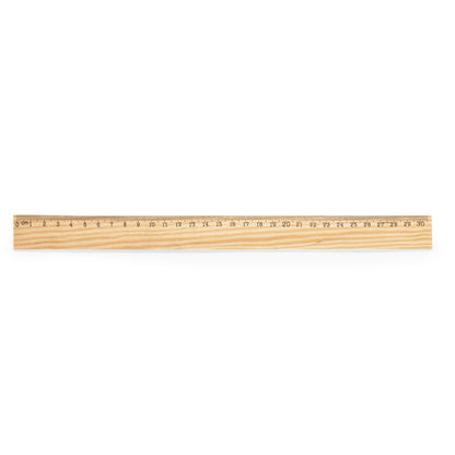 Regra de Madeira Arnax 30cm - Precisa e Ecológica