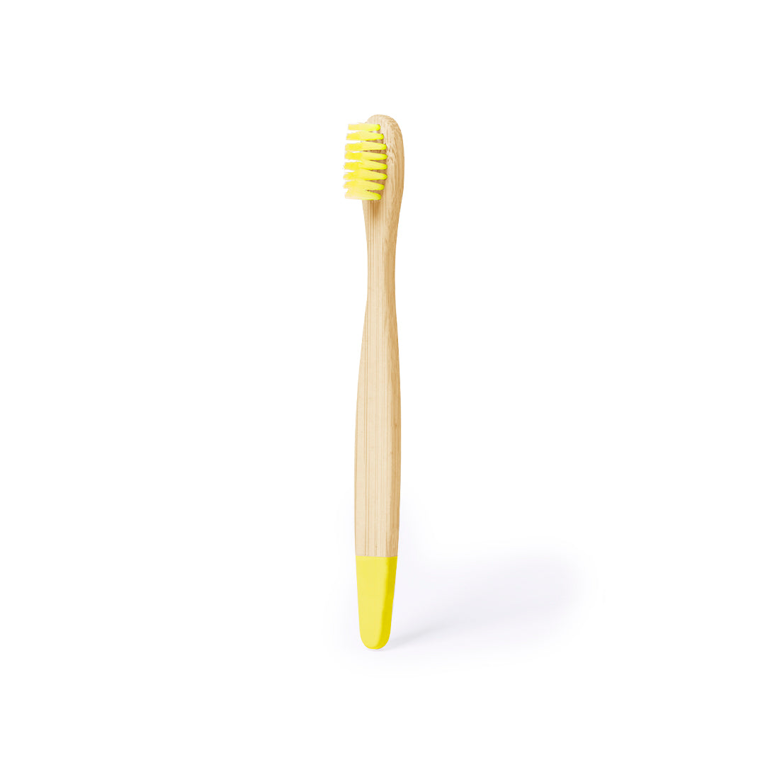 Escova de Dentes de Bambu para Crianças Colorida