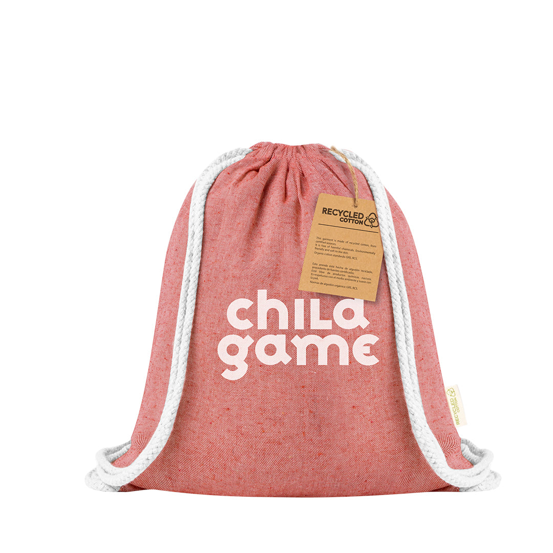 Mochila Ashara em Algodão Reciclado - Resistente e Ecológica