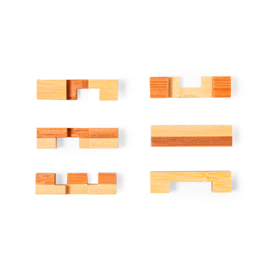 Jogo de Habilidade em Bambu - Quebra-Cabeças Divertido