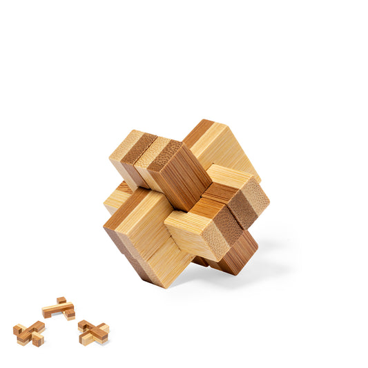 Jogo de Habilidade em Bambu - Quebra-Cabeças Divertido