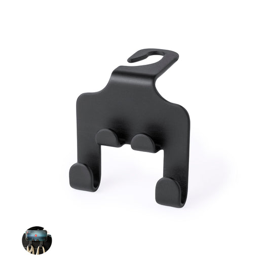 Suporte Resistente para Carro com Ganchos e Suporte Móvel
