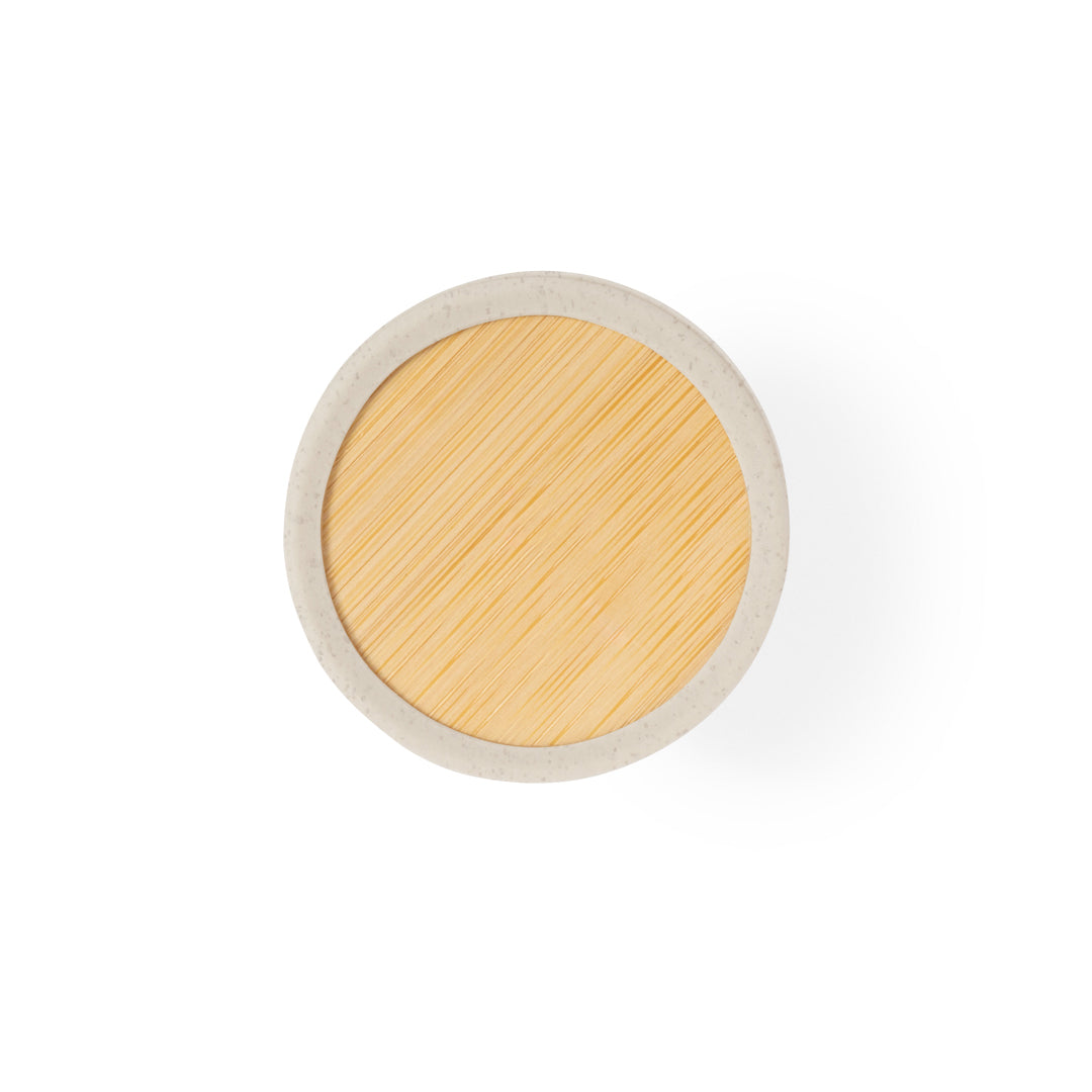 Ambientador de Veículo em Bambu e Silicone - Aroma Limão