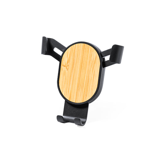 Suporte Minimalista para Smartphone XXL em Bambu