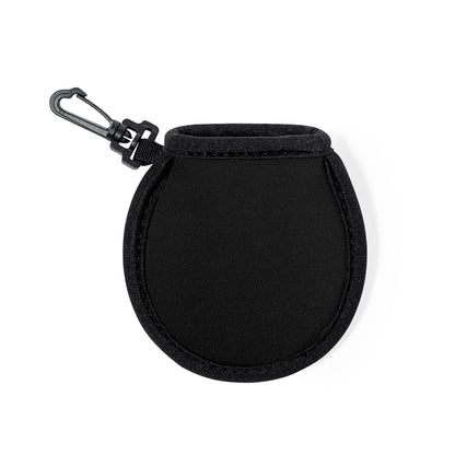 Funda Limpiadora para Bolas de Golfe com Mosquetão