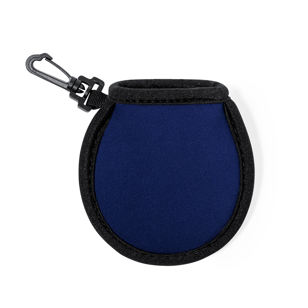 Funda Limpiadora para Bolas de Golfe com Mosquetão