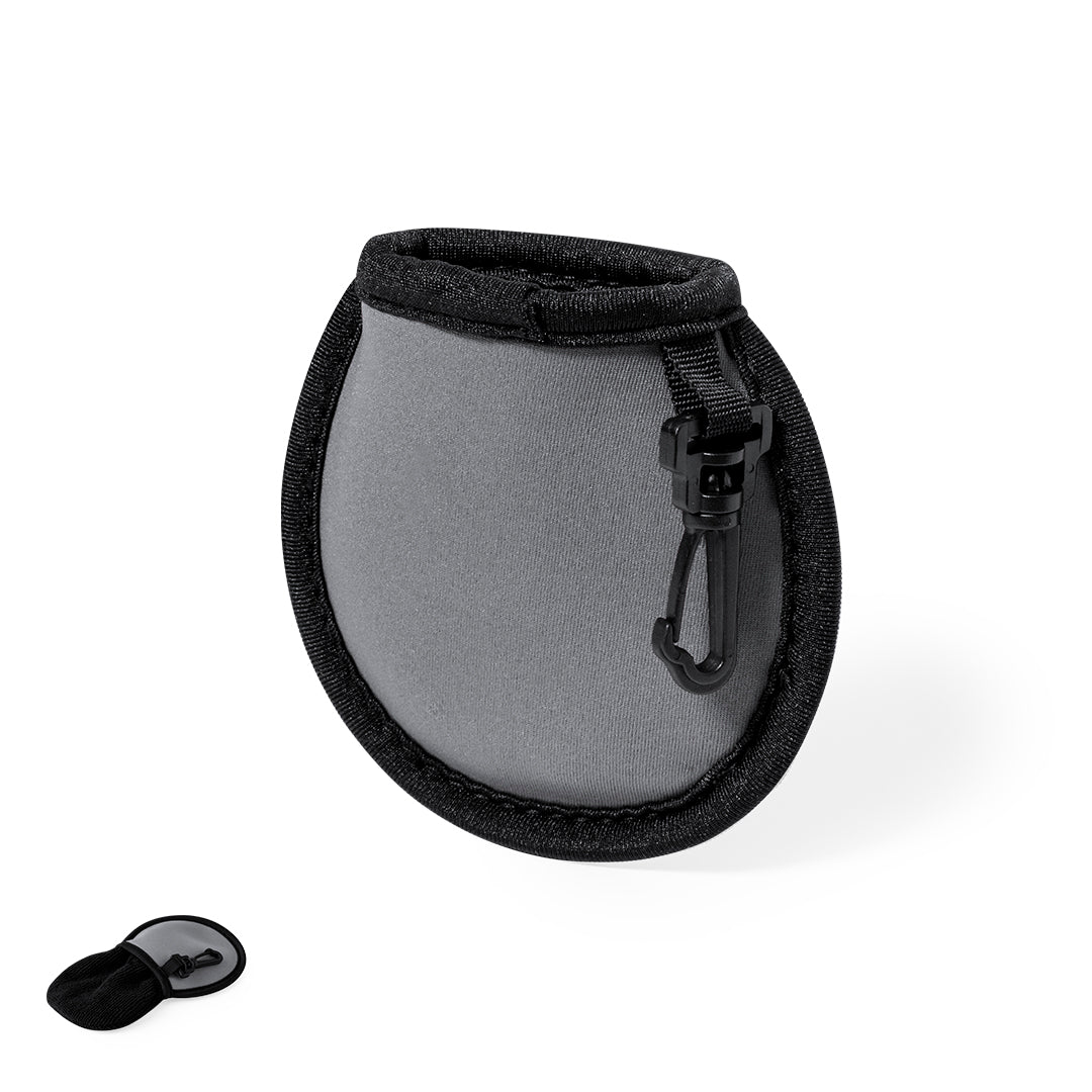 Funda Limpiadora para Bolas de Golfe com Mosquetão