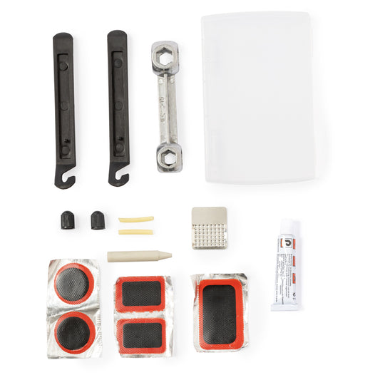 Kit de Reparação Bicicleta com 15 Acessórios Compacto