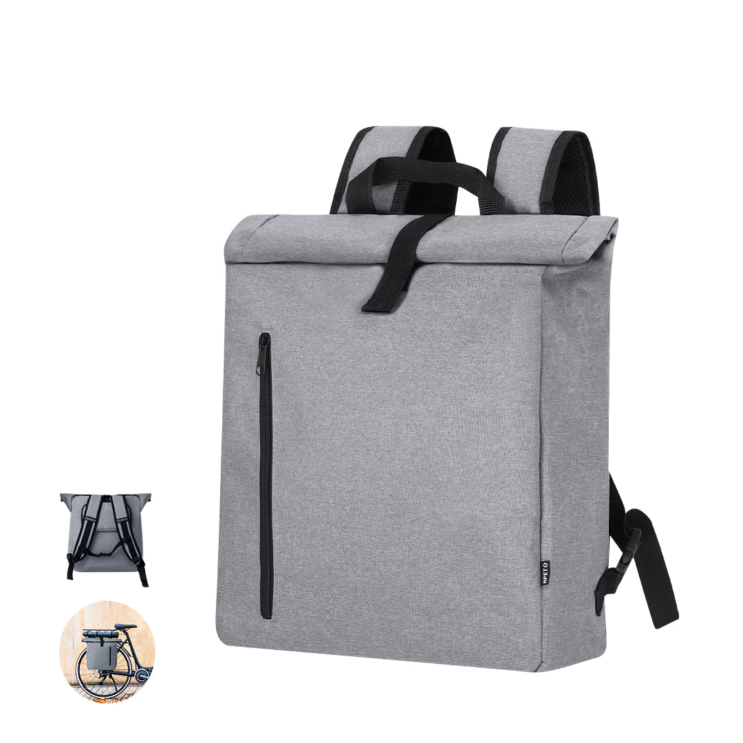 Mochila de Bicicleta RPET 600D - Sustentável e Prática