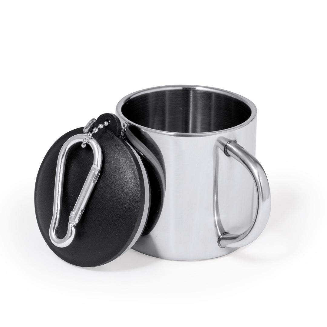 Caneca de Parede Dupla Inox - 145 ml