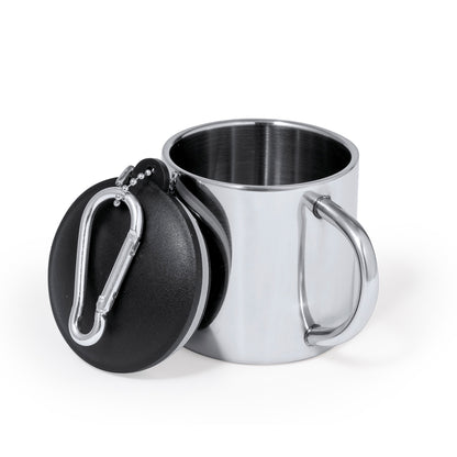 Caneca de Parede Dupla Inox - 145 ml