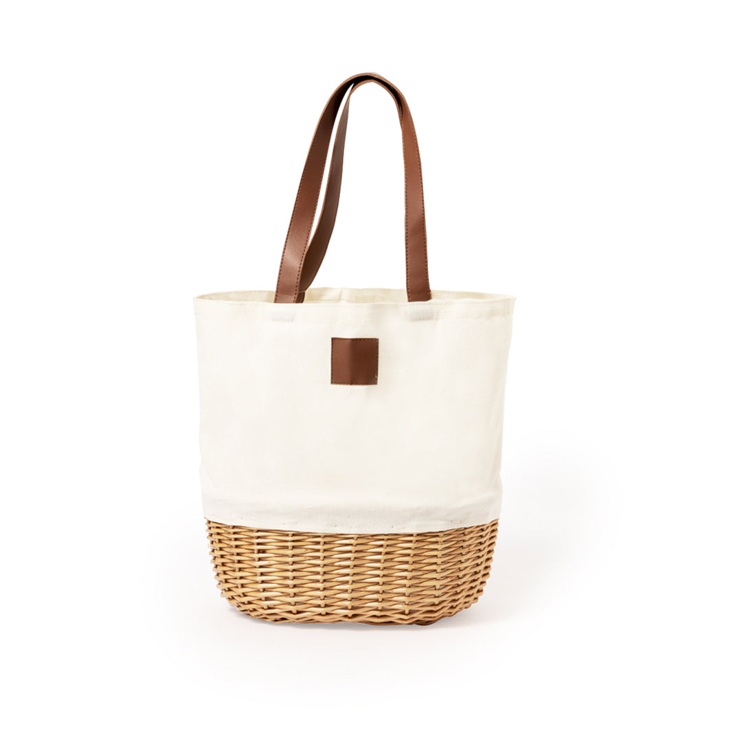 Cesta de Piquenique Retro para 2 Pessoas Elegante
