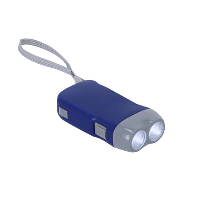 Lanterna Ecológica com 2 LEDs e Dinamo Manual